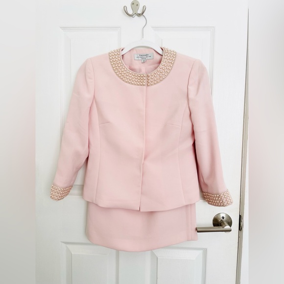 American vintage classic Pendleton blk/pink houndstooth skirt sz Small 100% wool - Picture 12 of 12